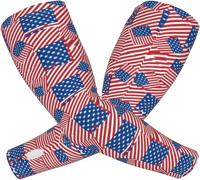 Men Women Anti-Slip Cooling Arm Sleeves Comfortable Sunshade for Summer Sports