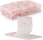 3M Dual Lock SJ3560 2"x 4" 6PCS Clear Reclosable Fastener Heavy Duty Interlocking Tape Mushroom Shaped Sticky Hook Lock Mounting Tape for EZ Pass Holder Indoor Outdoor Use