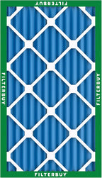 Filterbuy 16x24x2 Air Filter MERV 13 (MPR 1900) Health Defense Replacement (4-Pack), Electrostatic Pleated HVAC AC Furnace Filters, Made in USA (Actual Size: 15.38 x 23.38 x 1.75)