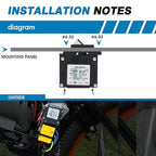 GLOSO Single Pole Miniature Circuit Breaker Manual Reset Switch Yachts Campers Caravans Control Panel M4 Screw Black Rocker 5A J1P