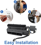 WH16X29509 Washing Machine Vent Damper Fit for GE GFW510 GFW550 GFW650 General Electric Hotpoint RCA Kenmore, Replace WH16X29509