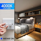 Energetic 12-Pack A19 LED Bulb 100W Cool White 4000K Dimmable Light Bulbs, 13.5W 1600lm CRI80+, 15000Hrs, ETL Listed