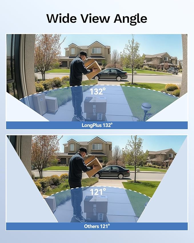 LongPlus 4K PoE Security Camera System, 12MP H.265+ 16CH NVR with 4TB HDD for 24-7 Recording, 8pcs Wired Home Security Camera System, Person Vehicle Pet Detection, CCTV for Businesses Home, LP8MEF8D1