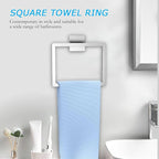 5 Pieces Towel Bar Set Brushed Nickel Bathroom Hardware Accessories Set SUS304 Stainless Steel Towel Holder Set for Bathroom 23.6 Inch Towel Bar,Towel Rack Wall Mounted