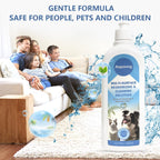 Multi-Surface Floor Cleaning Solution Ocean Scent, Household Floor Cleaner Care for All Robot Vacuums with Mopping and Cordless Wet/Dry Vacuums (16.9Fl Oz/500ML)