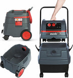 Starmix 1650 "Powerhouse XL 13.2 Gallons/50 L, High Performance Multi-Use Portable Dust Extractor - Wet/Dry - Auto Self-Clean Filter System - HEPA Certified, 103761