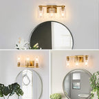 3 Lights Bathroom Lighting Fixtures Over Mirror Gold Bathroom Vanity Light Fixture Farmhouse Vanity Light Vintage for Bedroom Living Room Hallway