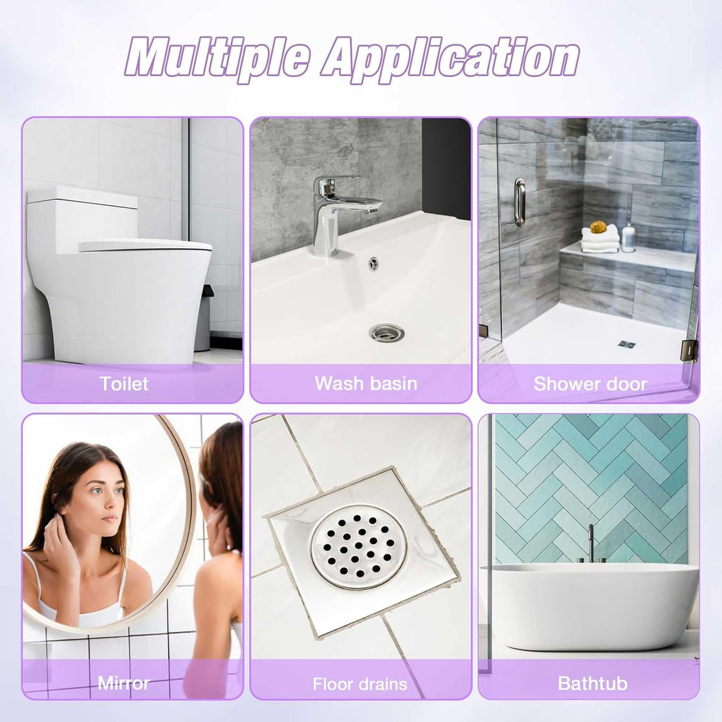 Toilet Cleaner Refill Pads 72ct Disposable Scrubber Refill Fresh Bowl Pads for Bathroom, Lavender Scent