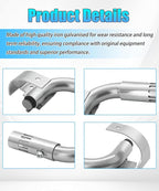 Water Heater Main Burner Tube Fits For Atwood RV Water Heaters 6 & 10 Gallon Tank With Replaceable Flame Deflector Disk Replace 91638