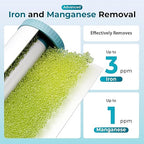 iSpring Whole House Water Filter System, Reduces Iron, Manganese, Chlorine, Sediment, Taste, and Odor, 3-Stage Iron Filter Whole House, Model: WGB31BM, 10” x 4.5” Filters, 1” Inlet/Outlet