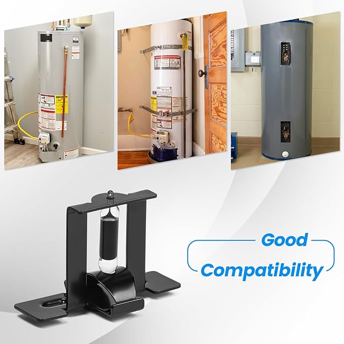 Combustion Shutoff Device Assembly Replacement Kit, Compatible with Rheem, Ruud, Richmond, GE and Almost Any Gas Tank, an Insurance, Black