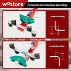 Wostore Tube Bender Kit with Reverse Bend Includes 1/4-7/8 Sizes Refrigeration Ratcheting Tubing benders Hand Tool Color Aluminium Alloy Replacement Head