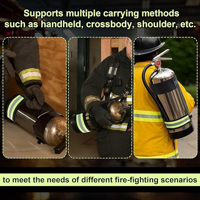 1 Pcs Fire Extinguisher Strap Firefighter Tools Firefighting Equipment Accessories Gear for Firefighter