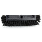 SPARTA Multi-Level Tile Scrub Brush 12" Wide Brush Head, Heavy-Duty Tile Cleaning Brush with End Bristles for Commercial Tiles, Tubs and Floor, Plastic, 12 Inches, Black, (Pack of 12)