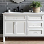 JOY DECOR Cabinet Pulls – 5 Inch Hole Center, Oil Rubbed Bronze, 2 Pack, Zinc Alloy Cabinet Handles for Drawers & Cupboard – Vintage Style Hardware for Kitchen, Bathroom, Dresser, Furniture Makeover