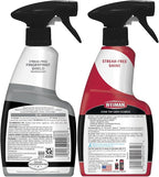 Weiman Stainless Steel Cleaner & Cooktop Daily Cleaner - 12 Ounce - Kitchen Appliance Cleaner Kit
