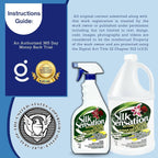 Sparkle Plenty Silk Sensation - Dusting Silk Plant Cleaner Spray No Wipe for Fake Flower & Greenery - Artificial Plant Cleaner Spray No Wipe - Cleaning Leaf Shine for Indoor Plants (160 oz, 2 Pack)