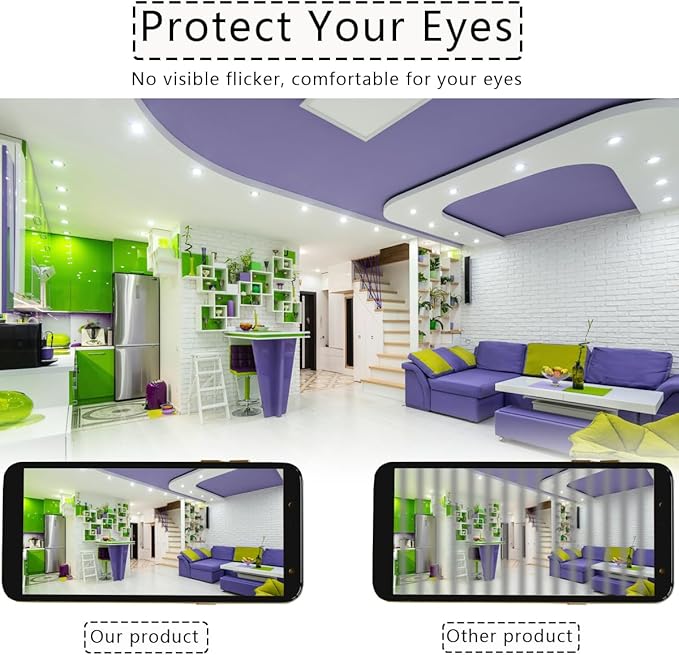 6W LED GU10 Range Hood Light Bulbs, LED Stove Appliance Light Bulb, Kitchen Light Replacement, 50W Halogen Light Bulb Equivalent, White 5000K, 550 Lm, Waterproof IP65, Dimmable, 2 Pack