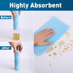 Microfiber Towels Bulk-400 Pack, Cleaning Cloths, Microfiber Towels for Cars, Cleaning Rags 5 Colors Assorted (12x12 inches)