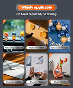 480 Pcs Removable Gel Mounting Putty for Museum Action Figures, Clear Glue Earthquake Putty, Double Sided Sticky Tape Adhesive Dots, 0.31" x 0.51"