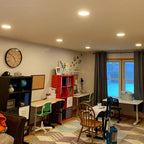 TORCHSTAR 12-Pack 6 Inch Ultra-Thin LED Recessed Lighting with J-Box, 2700K Soft White, 12W Dimmable 850lm Brightness LED Downlight, ETL & Energy Star Listed