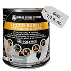 HSS Liquid Rubber Grey 7.7oz – MS Polymer Sealant for Roof, Cracks, Walls & Any Repairs, Solvent-Free, Flexible Liquid Membrane