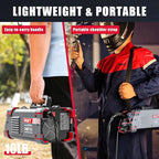 AWT 140Amp MIG Welder Flux Core MIG Welder/Stick/Lift TIG 3 in 1 Welding Machine, Welder Machine 110V With Synergy IGBT Inverter, Portable Gasless Welder Equipment