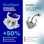 [UPGRADED] BlueStars WH03X30517 Washer Shift Actuator & WH01X27538 Washer Drive Belt & WH05X24185 Washing Machine Clutch & WH01X24434 Washer Spring - for GE Hotpoint Clothes Washer