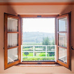 Fixed Window Safety Guard 14”x 38” *2 Pack Adjustable Width Prevents Accidental Falls, Non-Egress, Tamper Resistant Screws Included, White