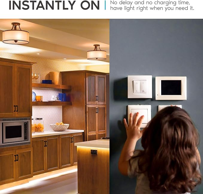 LUXRITE A19 LED Bulb 60W Equivalent, 2700K Warm White, 800 Lumens, Dimmable Standard LED Light Bulbs 9W, Enclosed Fixture Rated, Energy Star, E26 Medium Base - Indoor and Outdoor (24 Pack)