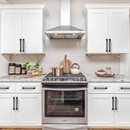 5 Inch 20 Pack Cabinet Handles Matte Black Pulls Hardware for Kitchen Cabinets Cupboards