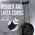 6 Pieces Black Bungee Cords with Hooks 18 Inch - Heavy Duty Outdoor UV & Weather Resistant Strong Bungie Chords