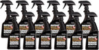 Flitz Instant Brass and Copper Tarnish Remover - 16oz Bottle of USA-Made Organic Rust Remover Spray (No-Rub) - Removes Stains & Oxidation from Glass & Aluminum - Brass Cleaners That Work (12 Pack)