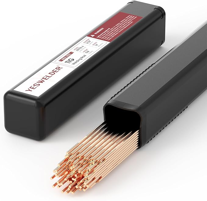 YESWELDER Mild Steel TIG Welding Rod ER70S-6 3/32"x16" 5LB