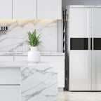 6 Step Ladder, Portable Step Ladder with Handrails, Folding Step Stool for Adult, Aluminum Step Ladder for Closet, Kitchen, Outdoor, 330LBS - Black