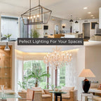 GoodBulb 7 Watt Flame Tip Candelabra Light Bulbs CA6 Clear Finish E12 Base 2700K Warm White CFC Dimmable 7W 85 Lumens Decorative Chandelier Bulbs Incandescent 12 Pack