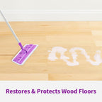 Rejuvenate Professional Wood Floor Restorer and Polish with Durable Finish Non-Toxic Easy Mop On Application High Gloss Finish 32oz