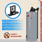 Combustion Shutoff Device Assembly Replacement Kit, Compatible with Rheem, Ruud, Richmond, GE and Almost Any Gas Tank, an Insurance, Black