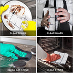 Nialnant 20 Pcs Kitchen Towels,100% Cotton Dish Cloths for Washing Dishes,Soft Dish Towels for Kitchen,Quick Drying Kitchen Cleaning Rags,12x12 Inches,Grey