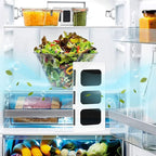 SEISSO Paultra2 Refrigerator Air Filter Replacement for Frigidaire Pure Air Ultra II, ELPAULTRA2 Filter for Electrolux Pure Advantage ULTRA II, Freshen Your Fridge with Activated Carbon-6Packs