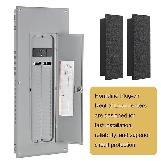 Breaker Cover Plate for Schneider Electric Squared D by Filler Plates HOMFPCP Circuit Breaker Cover 1 inch 6-Pack