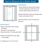 Motorized Blinds with Remote Cordless Automatic Motorized Shades Custom Blinds for Windows Smart Curtains Compatible with Alexa Google Home(Light Filtering Cloud White,W52 x H72in)