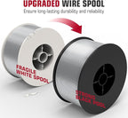 ARCCAPTAIN Stainless Steel Flux Cored Wire E308LFC-O .035-Diameter MIG Welding Wire Stainless Steel Wire with Low Splatter Compatible With Lincoln Miller Forney Harbor MIG Welder 2-Pound