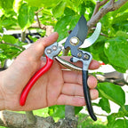 Ultra Sharp Germany Steel Pruning Shears - Cuts 3X Easier, Weak Hand Arthritis Snips, Rust-Resistant, Effortlessly 1-Inch Cut Capacity Garden Scissors, Ergonomic Handle (gt-05, 1)