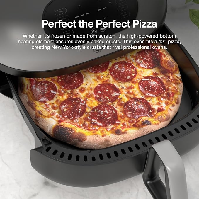 Typhur Dome 2 Air Fryer, Extra Large Airfryer with Superior Airflow, Self-cleaning Smart Digital Fryer with PFAS free Basket for Quick Easy Meals, Fits a 12" Pizza or 4-Slice Toast