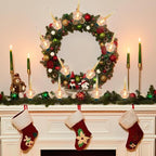 4 Pack Christmas Bubble Light Replacement Bulbs, Clear Vintage Christmas Bubble Light Night Light Bulbs with Gold Glitter Liquid for Home Wall Decorations, E12 Candelabra Base, 5W