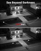 《130°Wide Angle & 2-Way Audio》Outdoor Security Camera System, IP Wired Cameras, 4K Video Surveillance for Home, Surveillance DVR Kits