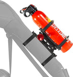 Fire Extinguisher Mount for Vehicle - Quick Release Fire Extinguisher Bracket Holder for Jeep Wrangler JT, TJ, JL, JKU, UTV, Polaris RZR, Ranger, Can-Am X3, Yamaha, ATV, Tractor – Corrosion-Resistant