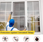 fowong 304 Stainless Steel Mesh Window Screen Roll Black 47IN x 10FT Metal Window Screen Replacement, Durable Wire Mesh for Door, Patio, Vent Cover, DIY, Easy to Cut and Install (20 x 22 Mesh)