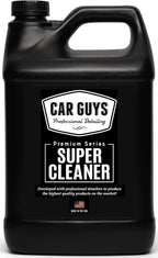 CAR GUYS Super Cleaner 1 Gallon Refill | Effective Car Interior Cleaner | Leather Car Seat Cleaner | Stain Remover for Carpet, Upholstery, Fabric, and Much More! | 1 Gallon (Sprayer Not Included)